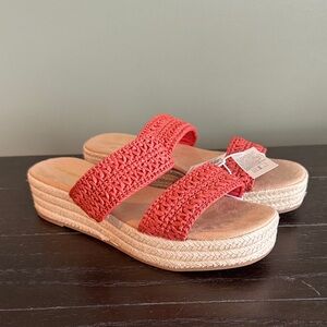 Old Navy Woven Platform Sandals
